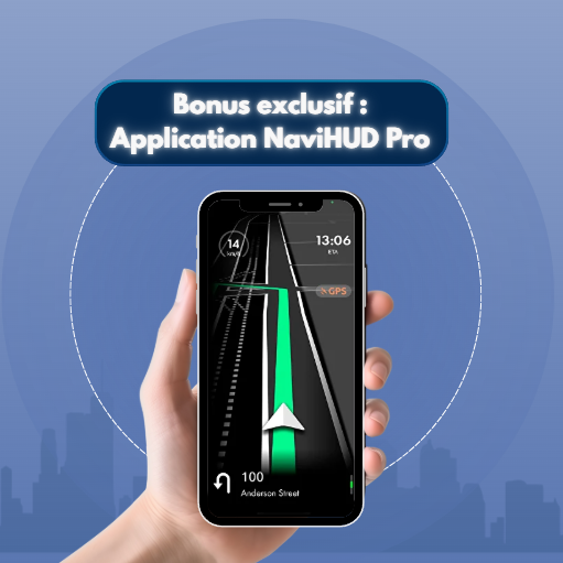 Application NaviHUD™ incluse (valeur 9.90€)